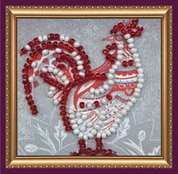 Bead Embroidery kit Master of the Yard - Abris Art