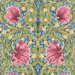 Cross stitch kit William Morris - Pimpernel - Bothy Threads