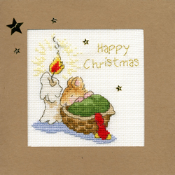 Cross stitch kit Christmas Cards - First Christmas - Bothy Threads