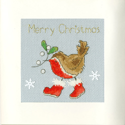 Cross stitch kit Margaret Sherry - Step Into Christmas - Bothy Threads
