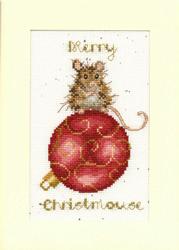 Cross stitch kit Hannah Dale - Merry Christmouse - Bothy Threads