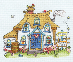 Cross stitch kit Sew Dinky - Cottage - Bothy Threads