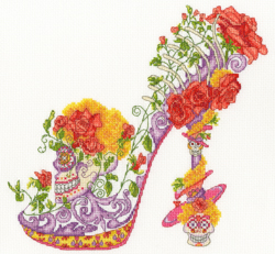 Cross stitch kit Sally King - La Catrina - Bothy Threads