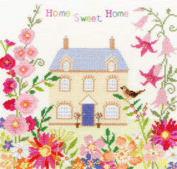 Cross stitch kit Friends & Family - Home Sweet Home - Bothy Threads