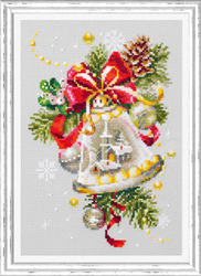 Cross stitch kit Christmas Bell - Magic Needle