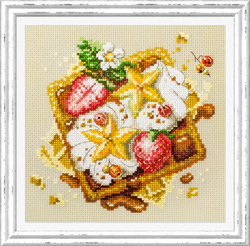 Cross stitch kit Viennese Waffles - Magic Needle