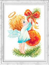 Cross stitch kit Christmas Angel - Magic Needle