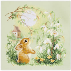 Cross stitch kit Meadow Stories - Bunny - Magic Needle