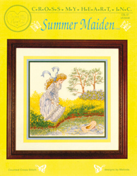 Cross Stitch Chart Summer Maiden - Cross My Heart