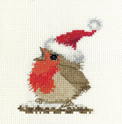 Cross stitch kit Festive Rowan - Heritage Crafts