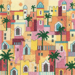 Cross stitch kit Impressions of Morocco - Heritage Crafts