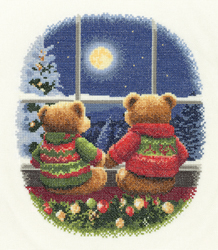 Cross stitch kit William's Christmas Wish - Heritage Crafts