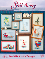 Cross Stitch Chart Sail Away - Jeanette Crews Designs