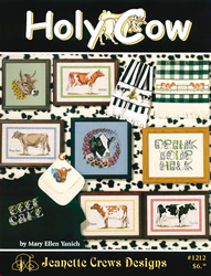 Cross Stitch Chart Holy Cow - Jeanette Crews Designs