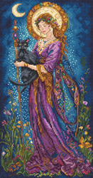 Borduurpatroon Goddess of the Moon - Leti Stitch