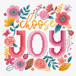 Cross stitch kit Choose Joy - Leti Stitch