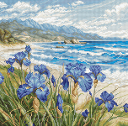 Cross stitch kit Blue Harmony - Leti Stitch