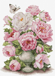 Cross stitch kit The Romance of Roses - Luca-S