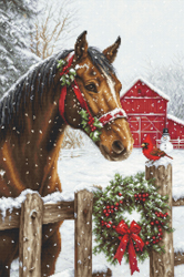 Cross stitch kit Holiday Magic - Luca-S