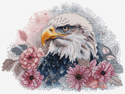 Cross stitch kit Hunting Eagle - Luca-S