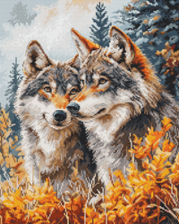 Cross stitch kit The Guardians of the Forest - Luca-S