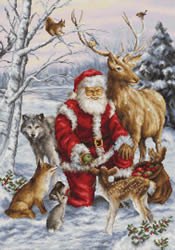 Cross stitch kit The Forest Friends  - Luca-S