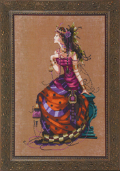 Cross Stitch Chart The Gypsy Queen - Mirabilia Designs