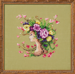 Cross stitch chart Pretty to Think So - Mirabilia Designs