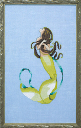 Cross Stitch Chart Petite Mermaid Collection - Bella Vita - Mirabilia Designs