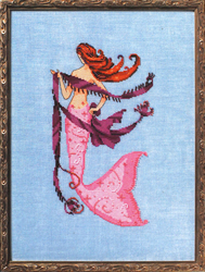Cross Stitch Chart Petite Mermaid Collection - Solo Tua - Mirabilia Designs