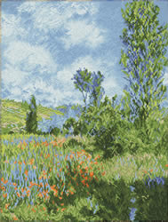 Diamond Dotz View of Vetheuil (aprs Claude Monet) - Needleart World