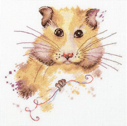 Cross stitch kit Hamster - PANNA