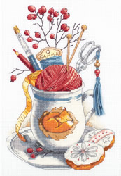 Cross stitch kit Crafter's Mug - PANNA