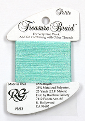 Petite Treasure Braid Pearl Seafoam - Rainbow Gallery