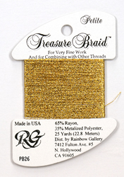Petite Treasure Braid Yellow Gold - Rainbow Gallery