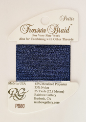 Petite Treasure Braid - Nautical Blue - Rainbow Gallery