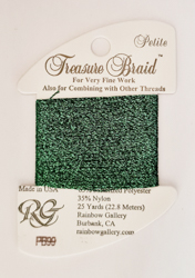 Petite Treasure Braid - Pine Forest - Rainbow Gallery