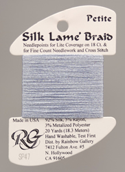 Petite Silk Lam Braid Lavender Blue - Rainbow Gallery