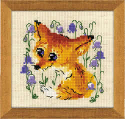 Cross stitch kit Little Fox - RIOLIS