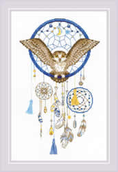 Cross stitch kit Owl Dreams - RIOLIS