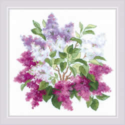 Cross stitch kit Lilac Blossoms - RIOLIS