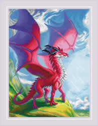 Cross stitch kit Your Mighty Dragon - RIOLIS
