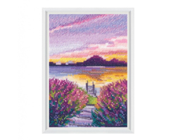 Cross stitch kit Path to Sunset - RTO