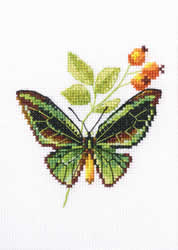 Cross Stitch Kit Briar and Butterfly - RTO