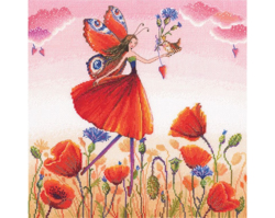 Cross stitch kit Poppy Color - RTO