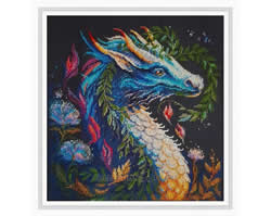 Cross stitch kit Guardian of the Magical Forest - RTO