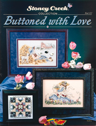 Cross Stitch Chart Buttoned with Love - Stoney Creek