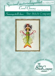 Materialkit Petite Mermaid Collection - Coral Charms - The Stitch Company
