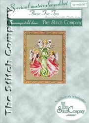 Materialkit Three for Tea - The Stitch Company