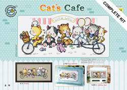 Cross Stitch Chart Cat's Cafe - The Stitch Company
